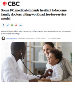 These Med Students Want To Become Family Doctors. B.C.'s Compensation ...